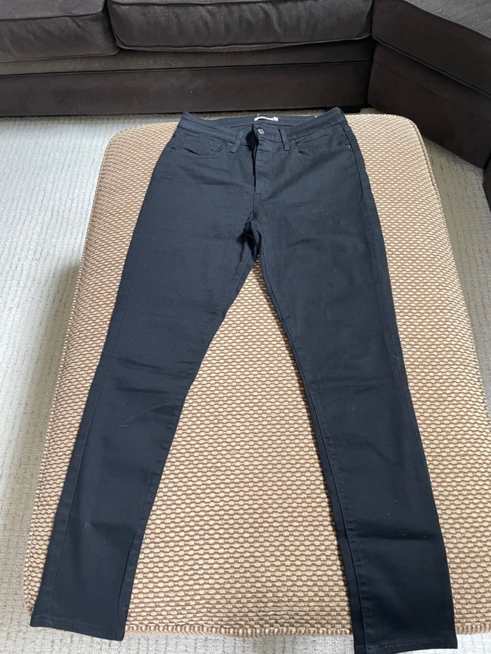 Levi's 721 High Rise Skinny Black Jeans